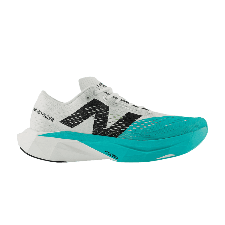 New Balance FuelCell SuperComp Pacer v2 Cyber Jade White Black