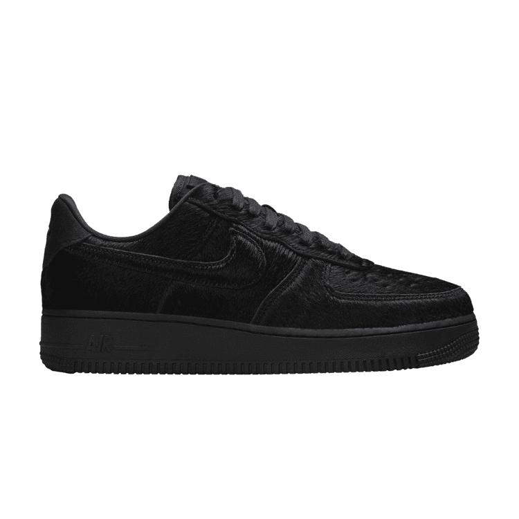 Nike Air Force 1 Low '07 Triple Black Pony Hair (Women's)