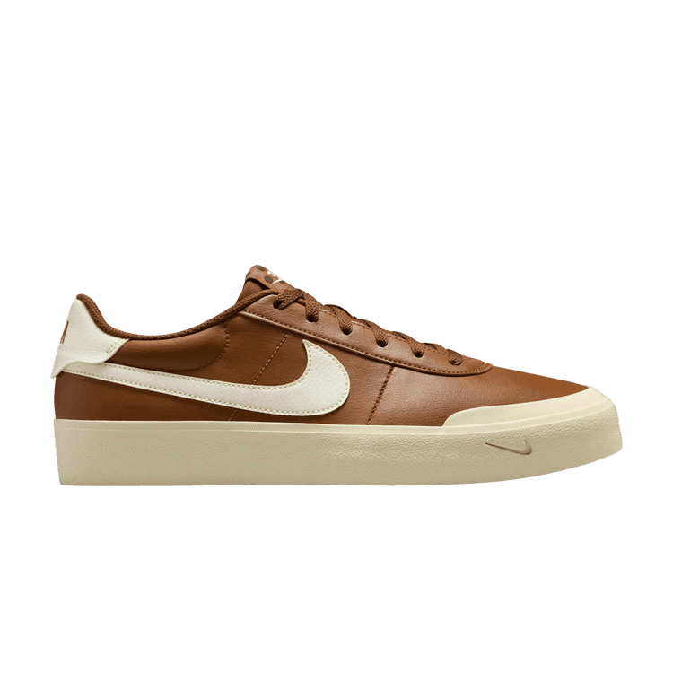 Nike Court Shot Light British Tan Coconut Milk Track Brown Soft Pearl