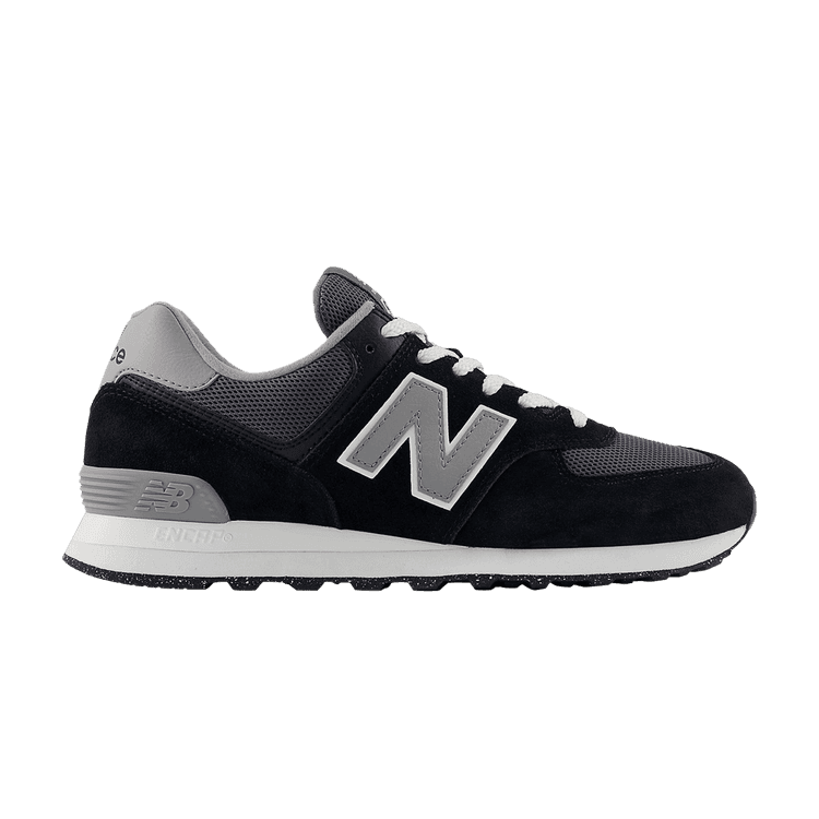 New Balance 574 Black White Grey
