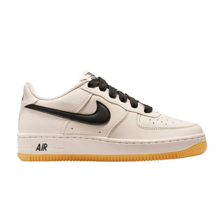 Nike Air Force 1 Low LV8 Soft Pearl Gum Black (GS)