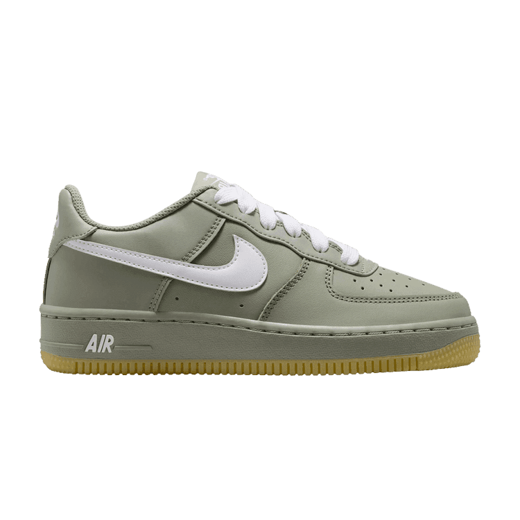 Nike Air Force 1 Low LV8 Light Army Gum White (GS)