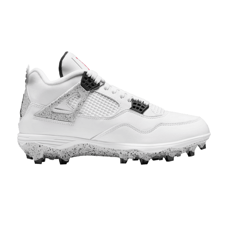 Jordan 4 Retro TD Cleat White Cement