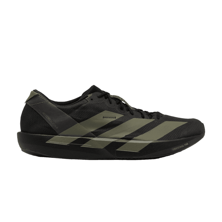 adidas Adizero Adios 9 Black Focus Olive