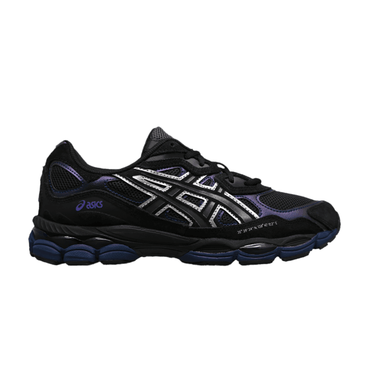 ASICS Gel-NYC Black Graphite Grey Purple