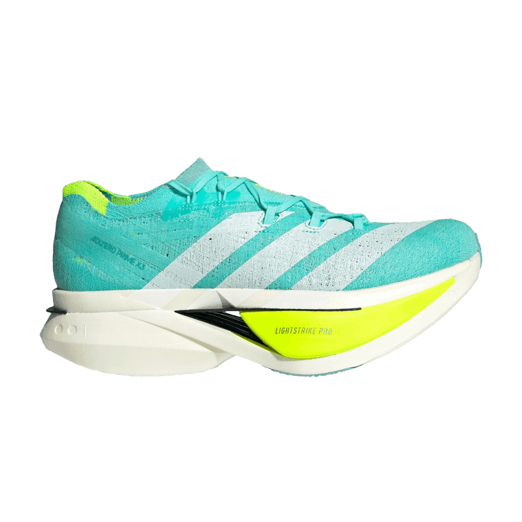 adidas Adizero Prime X 3.0 Strung Flash Aqua Lucid Lemon
