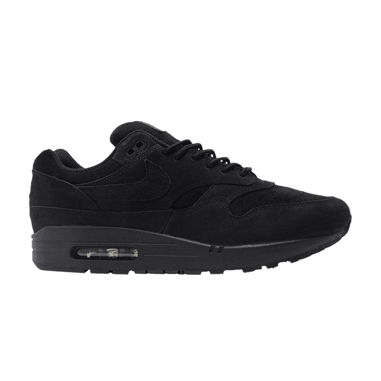 Nike Air Max 1 Premium Nubuck Black Cat