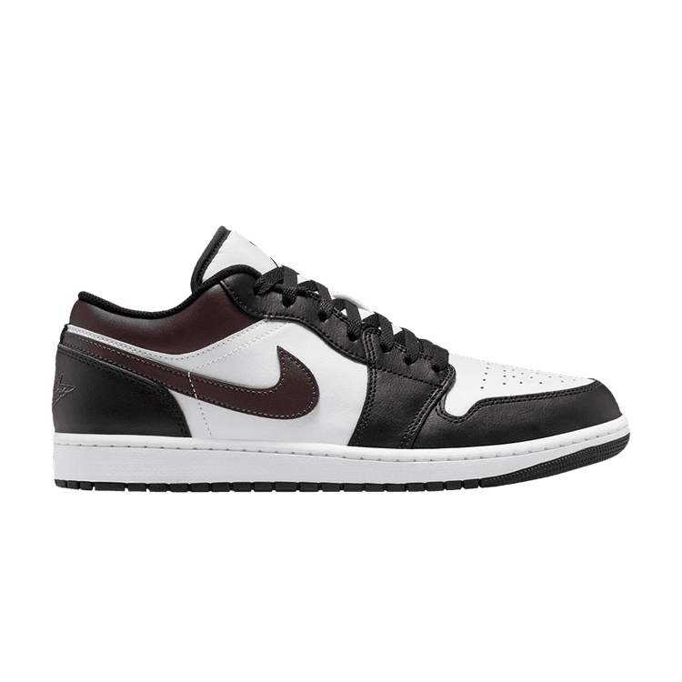 Jordan 1 Low Black White Brown