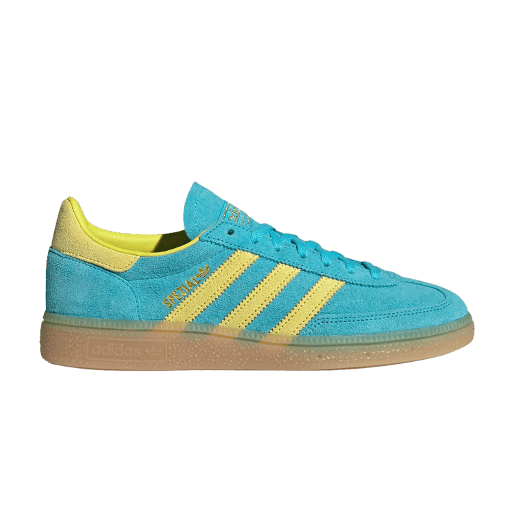 adidas Handball Spezial Blue Glow Bright Yellow (Women's)