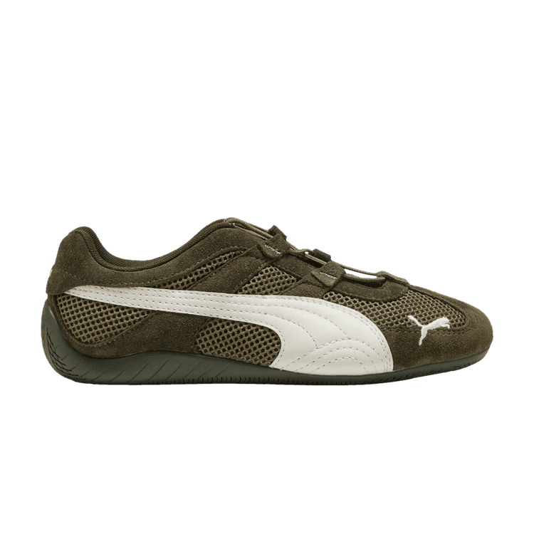 Puma Speedcat Go Dark Olive Warm White (Women's)