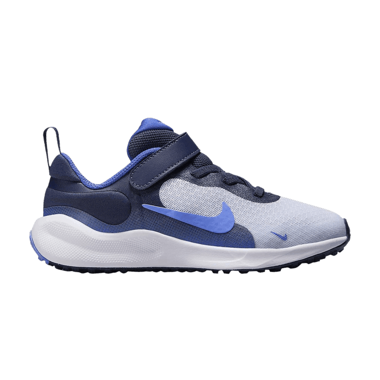 Nike Revolution 7 Football Grey Thunder Blue Astronomy Blue Royal Pulse (PS)
