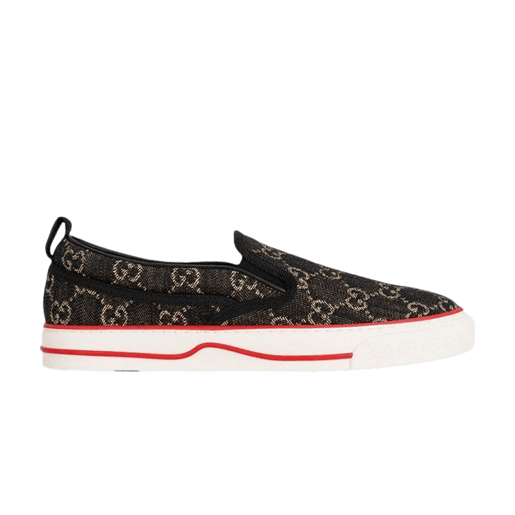 Gucci Tennis 1977 Slip-On GG 'Black'