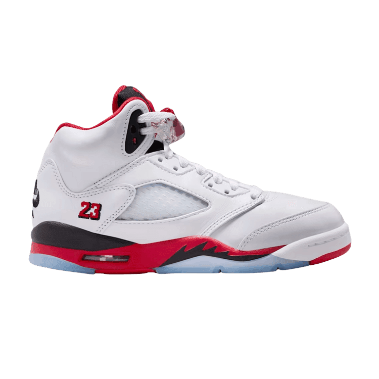 Jordan 5 Retro Fire Red Black Tongue (2025) (GS)