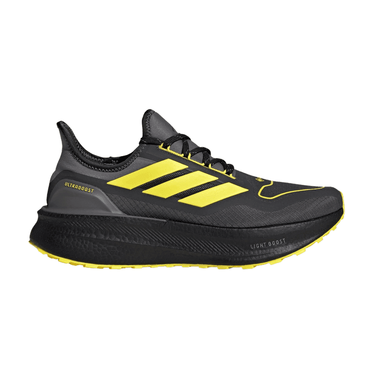 adidas Ultra Boost 5 Gore-Tex Carbon Black Grey Yellow