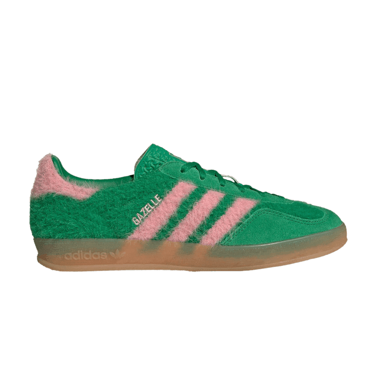 adidas Gazelle Indoor Green Glow Pink (Women's)