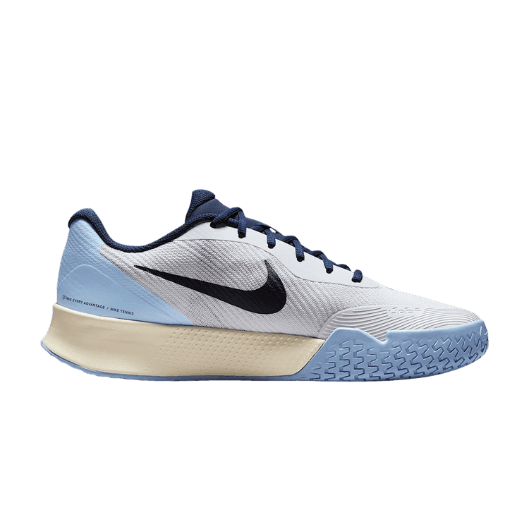 Nike Court Vapor Lite 3 HC White Midnight Navy Black