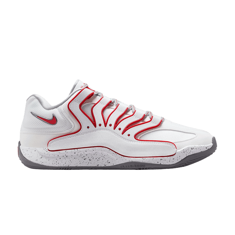 Nike KD 18 White University Red