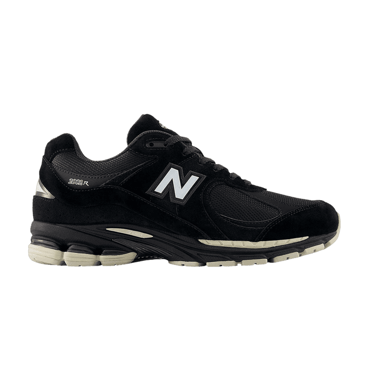 New Balance 2002R Black Timber Wolf White