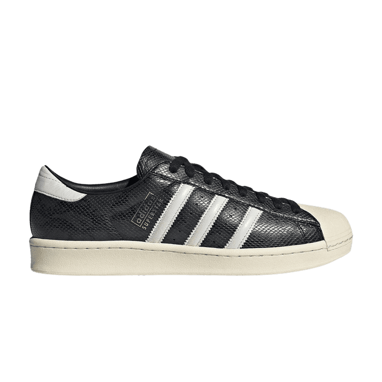 adidas Superstar Vintage Black White Snakeskin Made in Germany