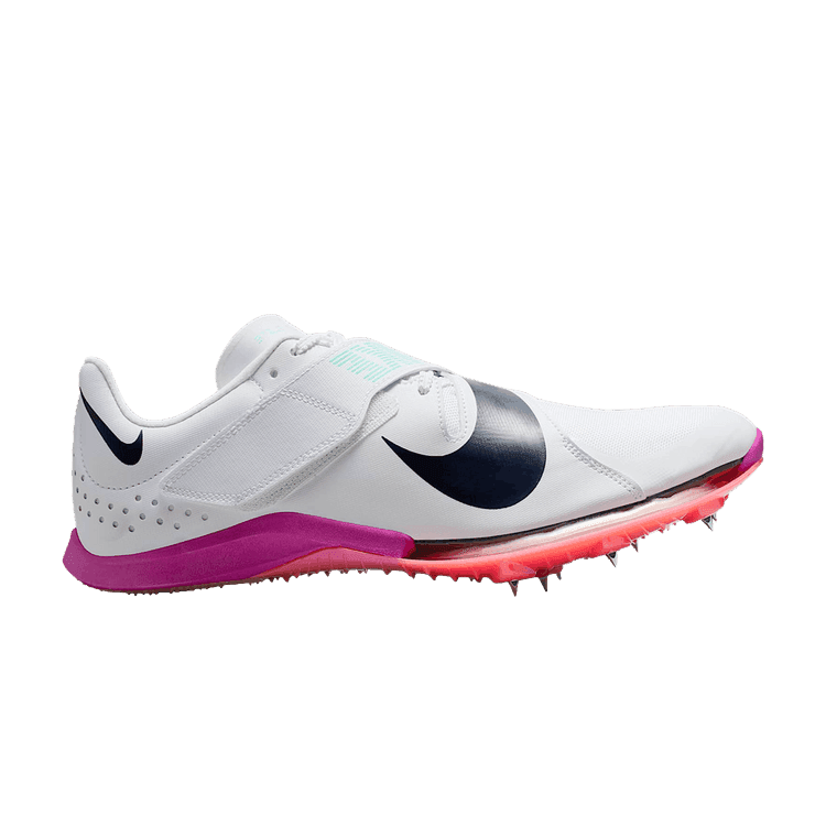 Nike Long Jump Elite White Bright Crimson Obsidian