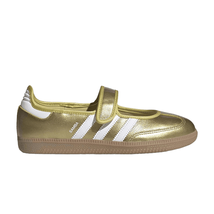 adidas Samba Jane Gold Metallic White (Women's)