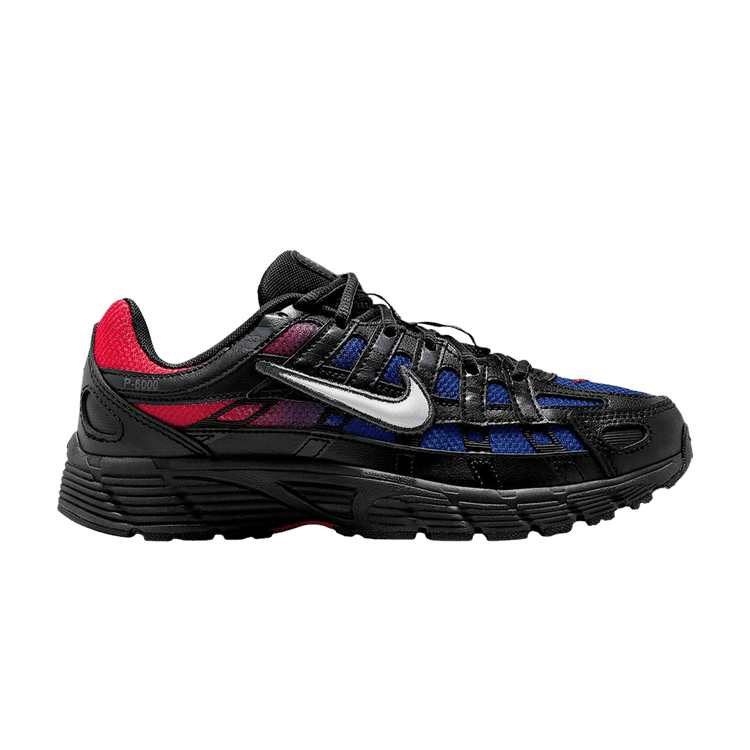 Nike P-6000 Black Bright Crimson Royal (GS)