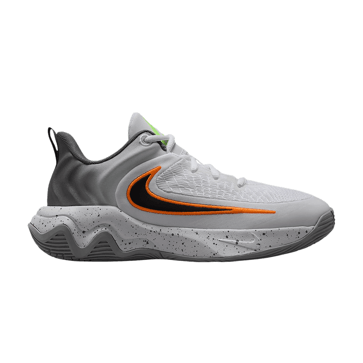 Nike Giannis Immortality 4 White Volt Wolf Grey Black (GS)