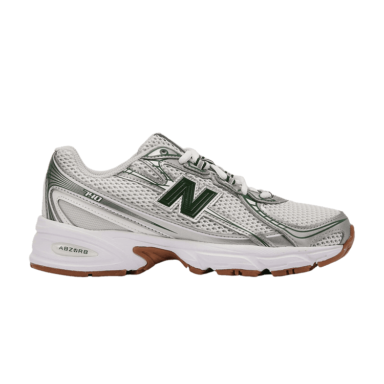 New Balance 740 Silver Metalic Dark Alpine Green (GS)