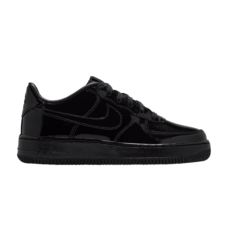 Nike Air Force 1 Low Black Patent (GS)