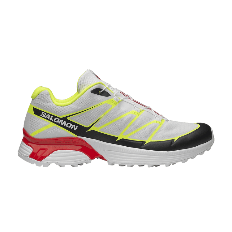 Salomon XT-Pathway 2 White Safety Yellow Fiery Red