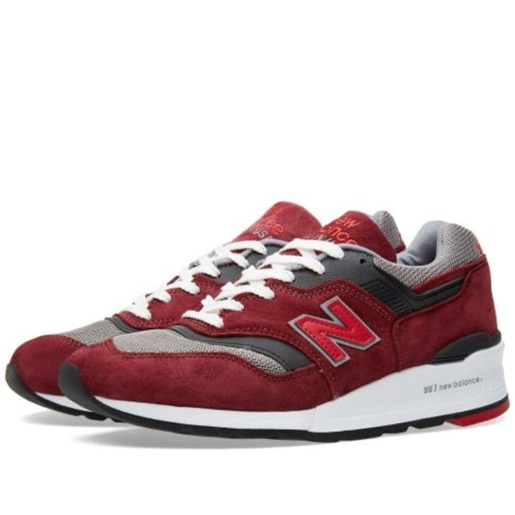New Balance 997 Made In USA Burgundy
