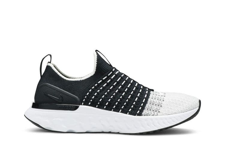 Nike React Phantom Run Flyknit 2 Black White (Women's)
