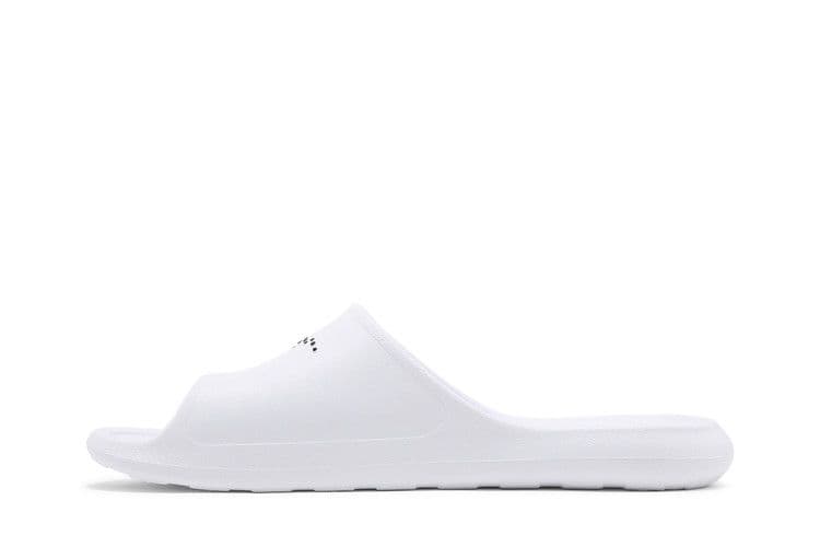 Nike Victori One Shower Slide White Polka Dot Swoosh — foto 4