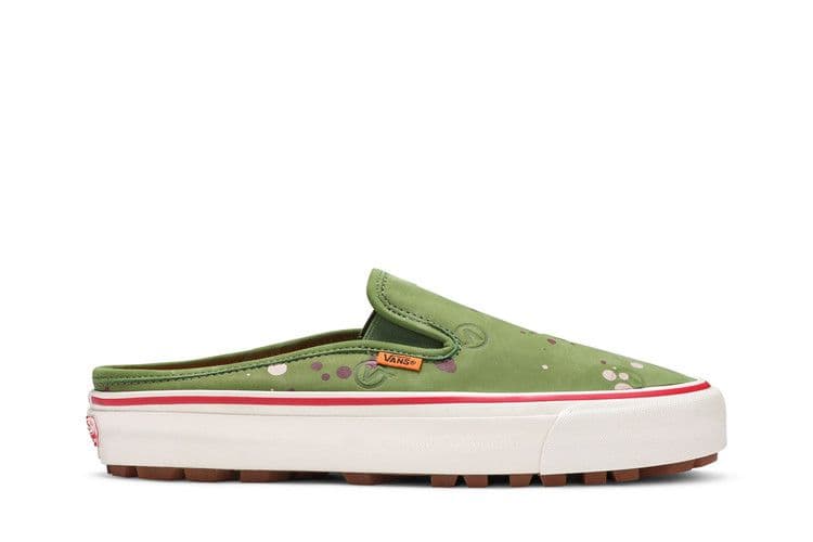 Vans OG Mule LX LQQK Studios Circle V Splatter Green