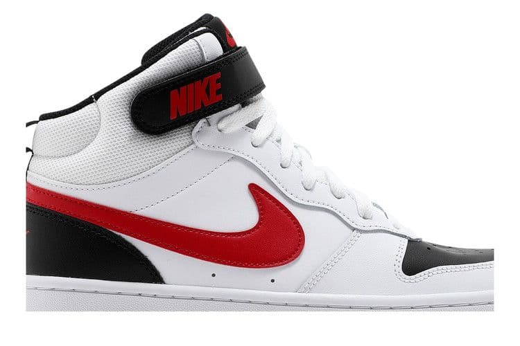 Nike Court Borough Mid 2 White University Red (GS) — foto 3