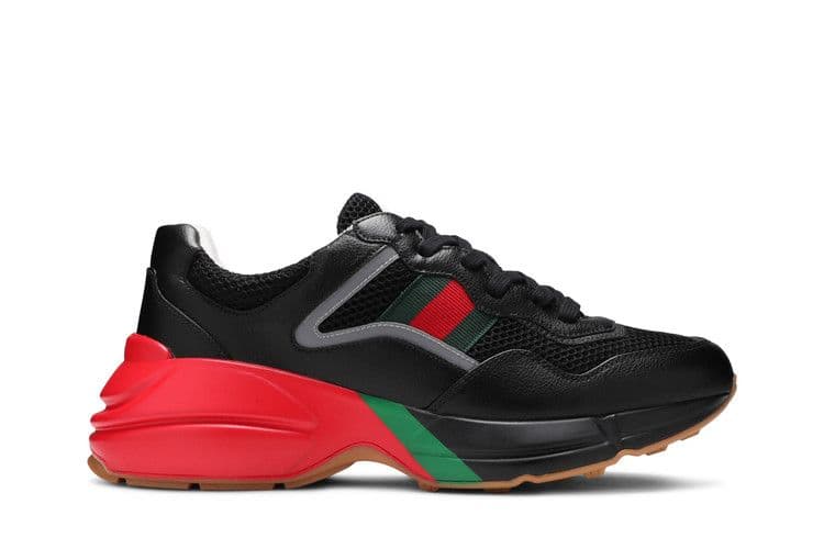 Gucci Rhyton 'Black Red Green Reflective'