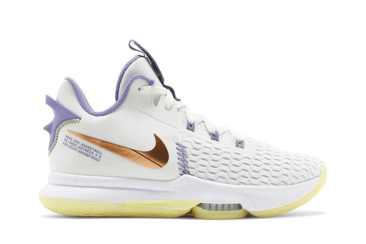 Nike LeBron Witness 5 'Summit White Metallic Bronze'