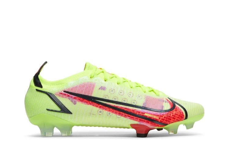 Nike Mercurial Vapor 14 Elite FG Volt Black Bright Crimson