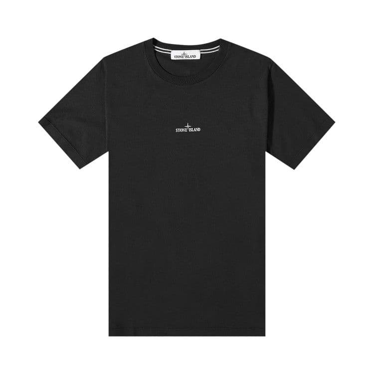 STONE ISLAND Tricromia Three Print T-shirt 'Black'