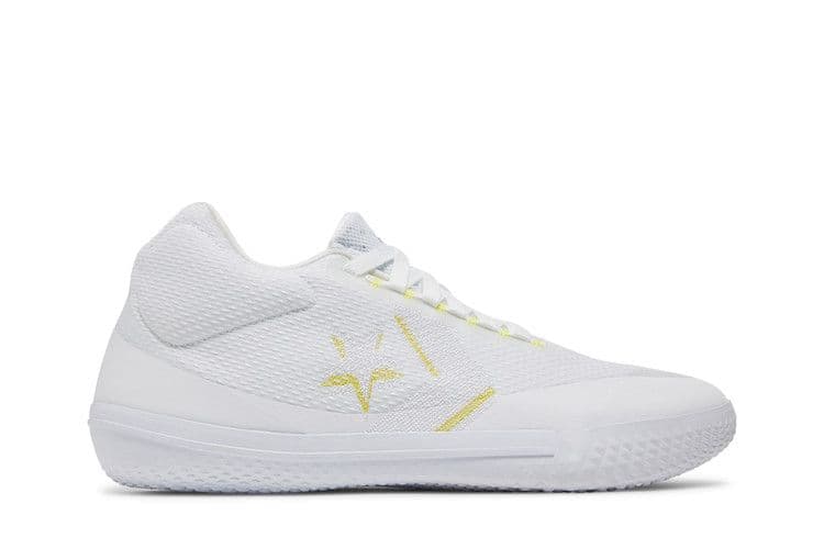Converse All Star BB Evo Hi-Vis White Fresh Yellow