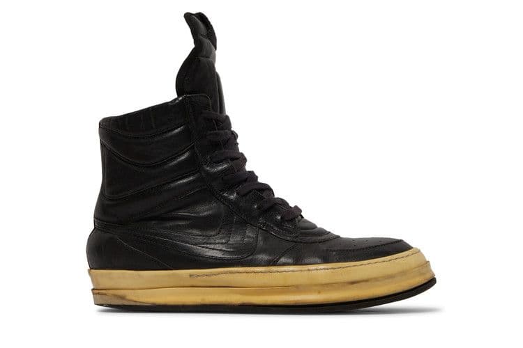 Rick Owens Pig Leather Dunks Dustulator Black
