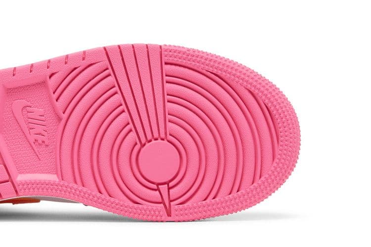 Jordan 1 Mid Pinksicle Safety Orange (GS) — foto 6