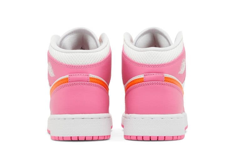 Jordan 1 Mid Pinksicle Safety Orange (GS) — foto 7