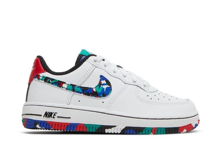 Nike Air Force 1 Low Crayon White Multi (PS)