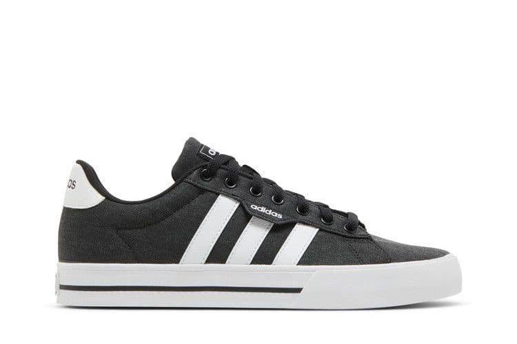 adidas Daily 3.0 Black White Canvas — foto 2