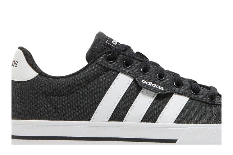 adidas Daily 3.0 Black White Canvas — foto 3
