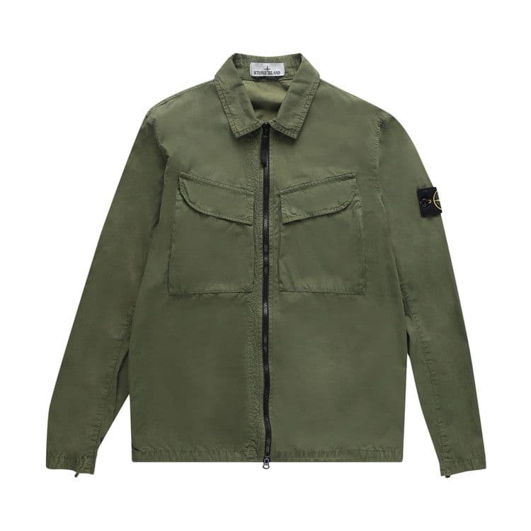 STONE ISLAND Overshirt 'Olive'