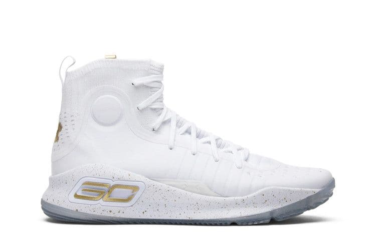 Under Armour Curry 4 White Gold