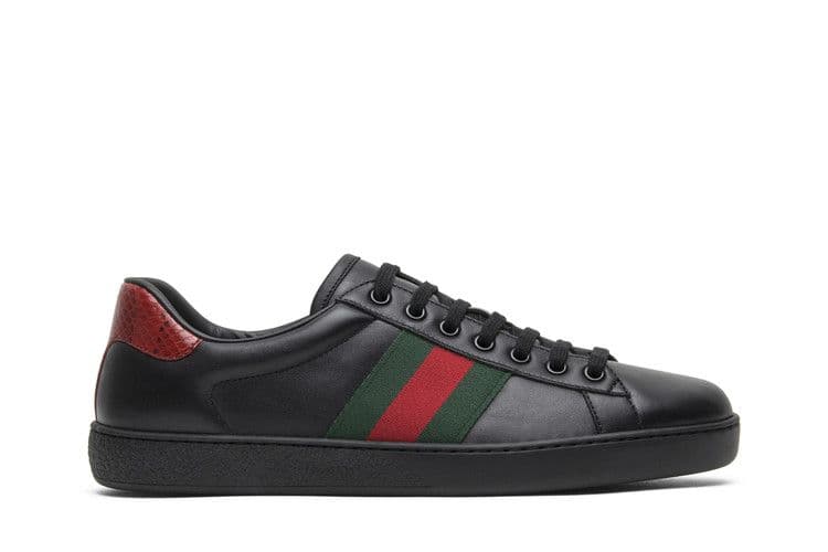 Gucci Ace Leather 'Black'