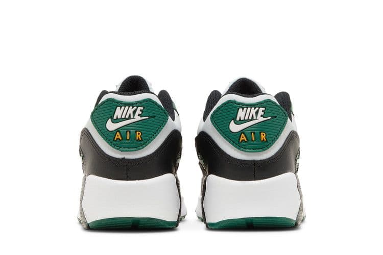Nike Air Max 90 Leather Pure Platinum Gorge Green (GS) — foto 7